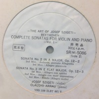 Eterna : Arrau - Beethoven Concerto No. 3, Sonata No. 26